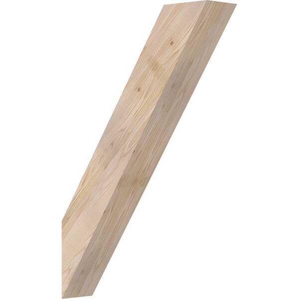 Ekena Millwork 5 1/2"W x 24"D x 36"H Traditional Smooth Knee Brace, Douglas Fir BRC06X24X36TRA00SDF - main